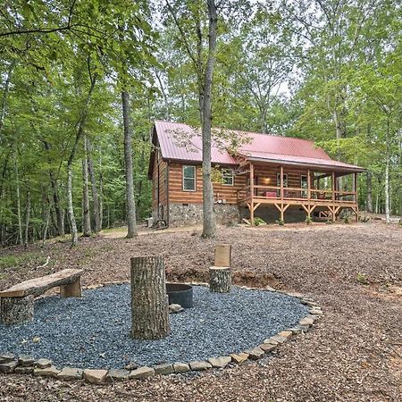 Peaceful Cabin On 3 Private Acres Deck And Fire Pit 블레어스빌 외부 사진