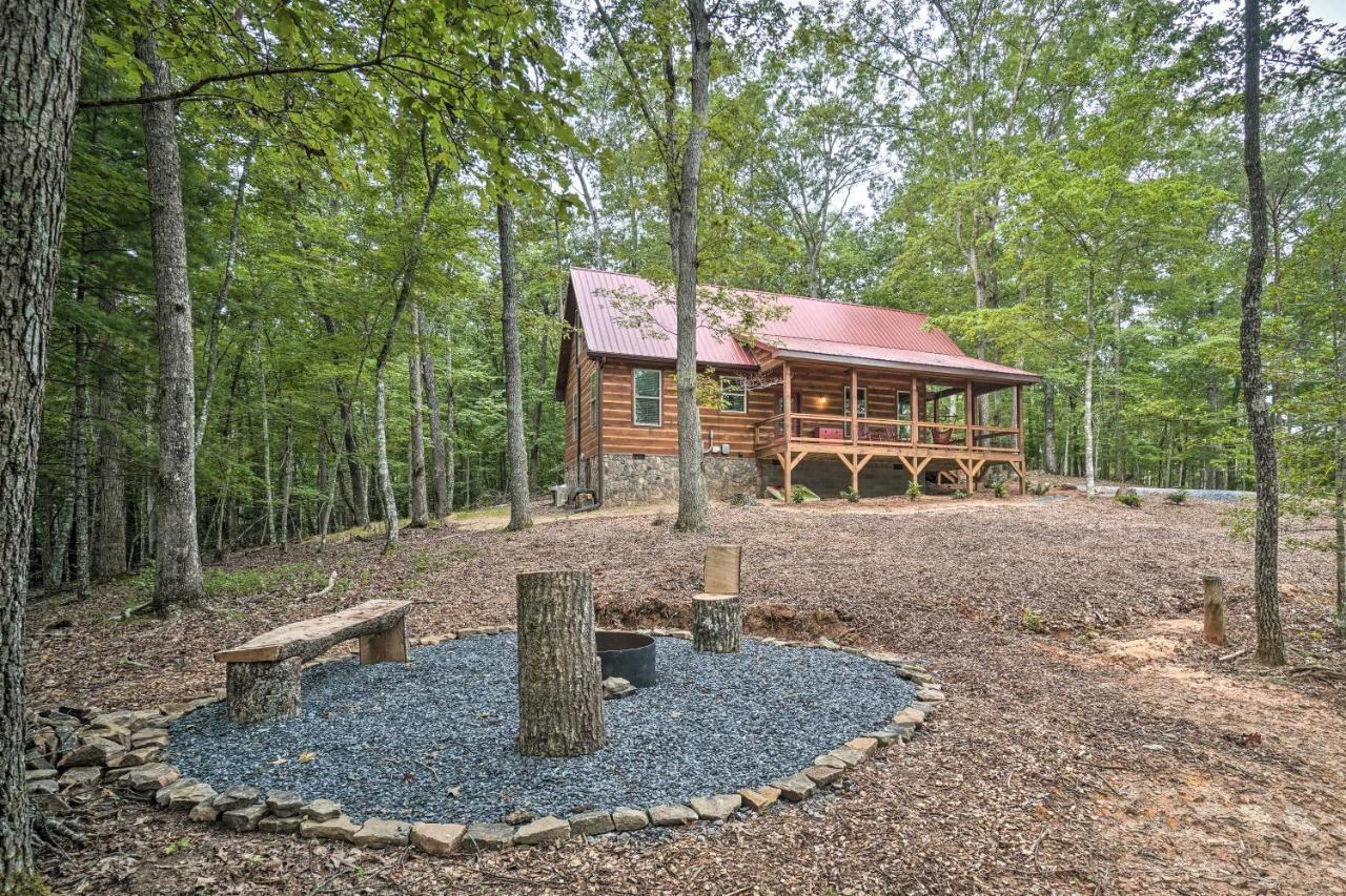 Peaceful Cabin On 3 Private Acres Deck And Fire Pit 블레어스빌 외부 사진