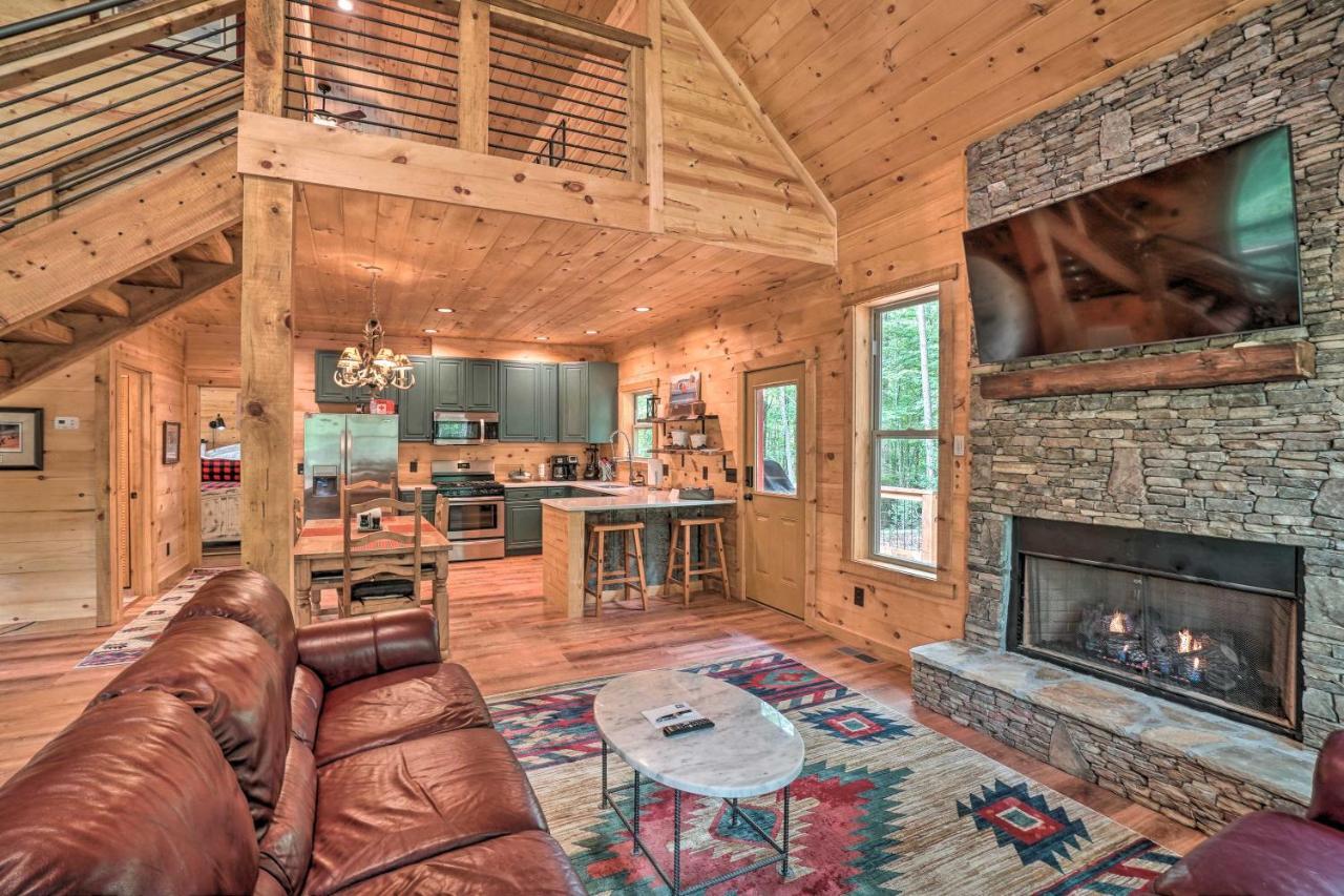 Peaceful Cabin On 3 Private Acres Deck And Fire Pit 블레어스빌 외부 사진