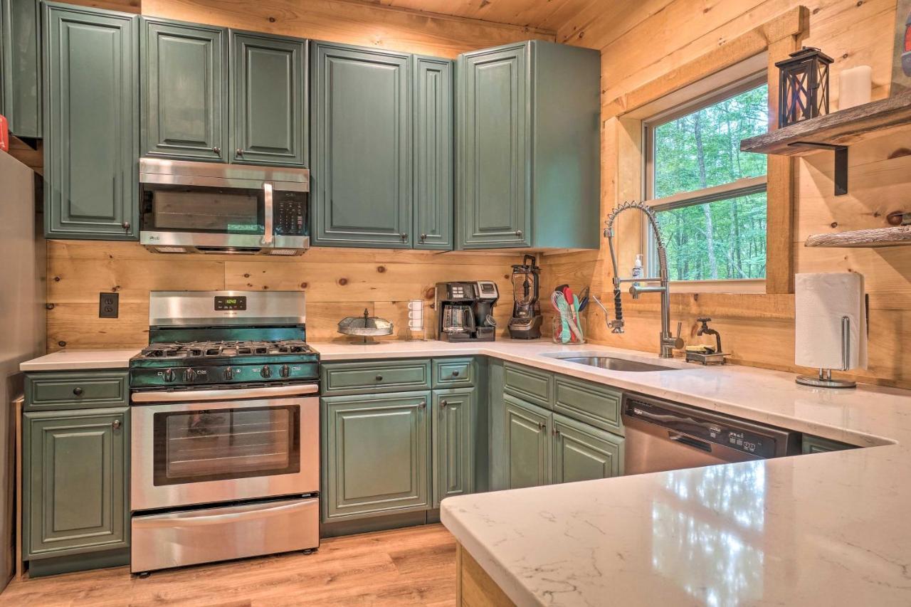 Peaceful Cabin On 3 Private Acres Deck And Fire Pit 블레어스빌 외부 사진