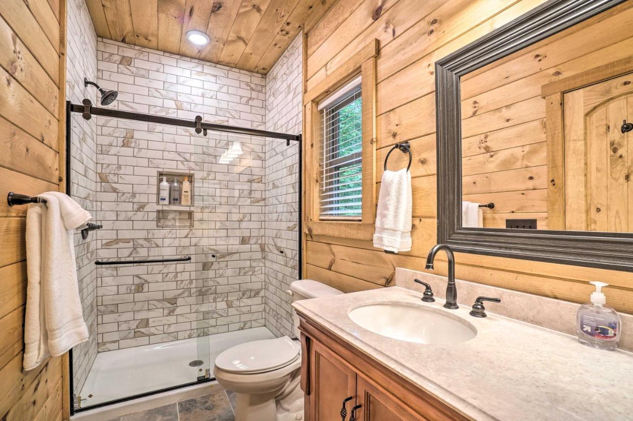 Peaceful Cabin On 3 Private Acres Deck And Fire Pit 블레어스빌 외부 사진