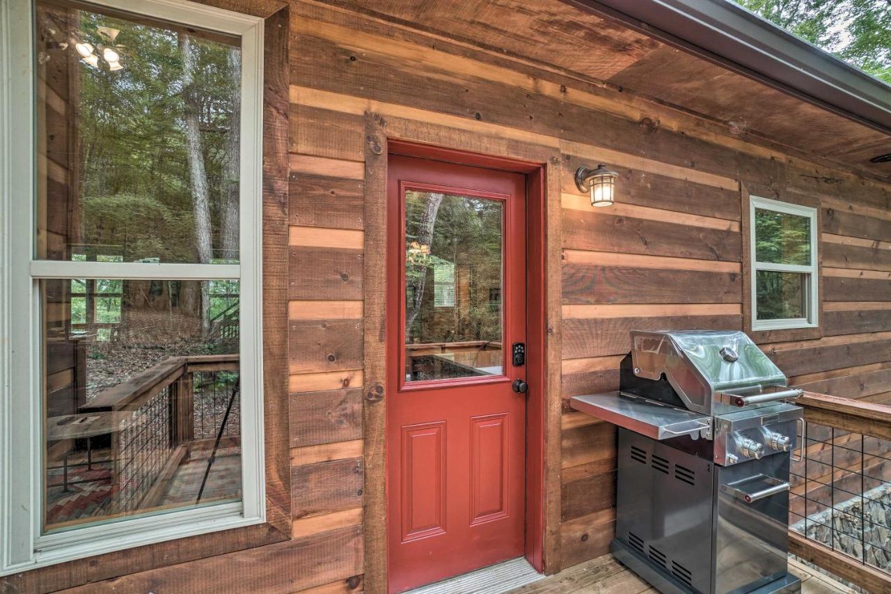 Peaceful Cabin On 3 Private Acres Deck And Fire Pit 블레어스빌 외부 사진