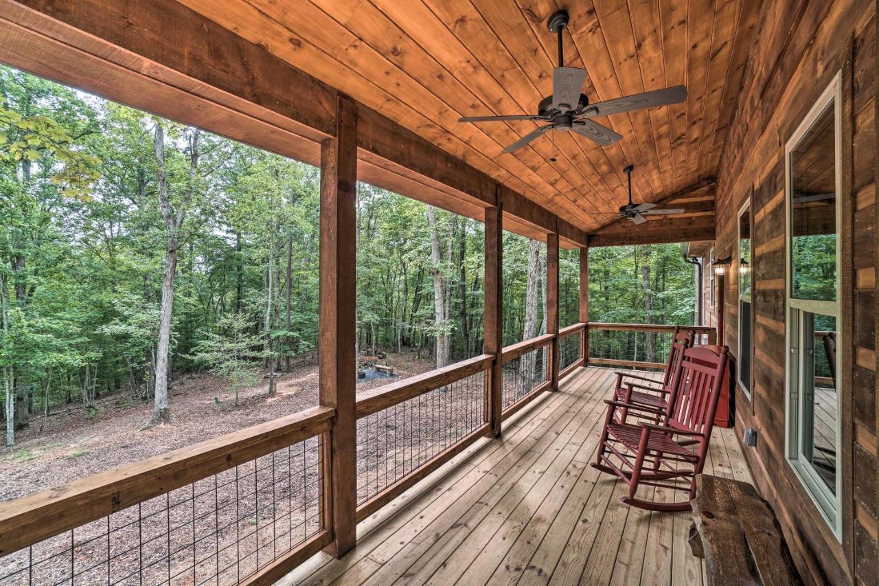 Peaceful Cabin On 3 Private Acres Deck And Fire Pit 블레어스빌 외부 사진