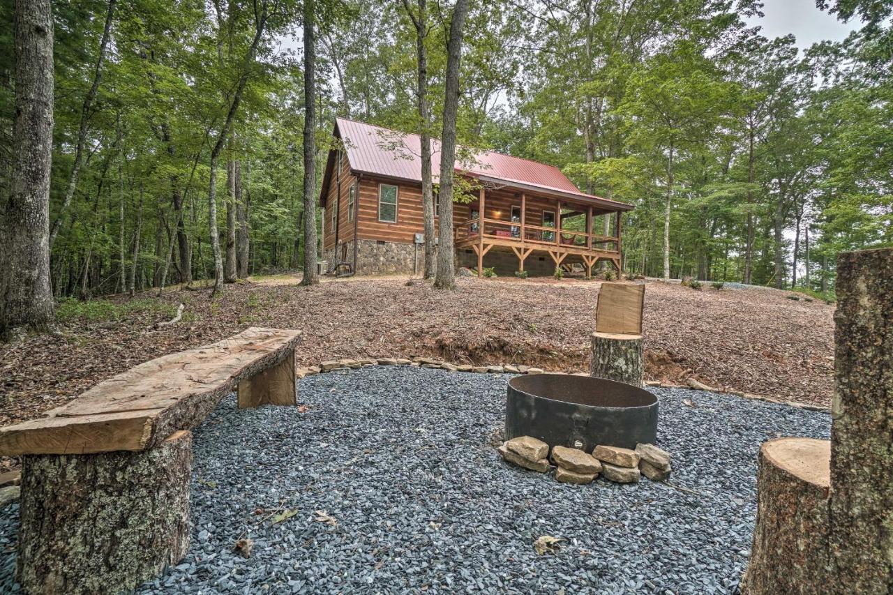 Peaceful Cabin On 3 Private Acres Deck And Fire Pit 블레어스빌 외부 사진