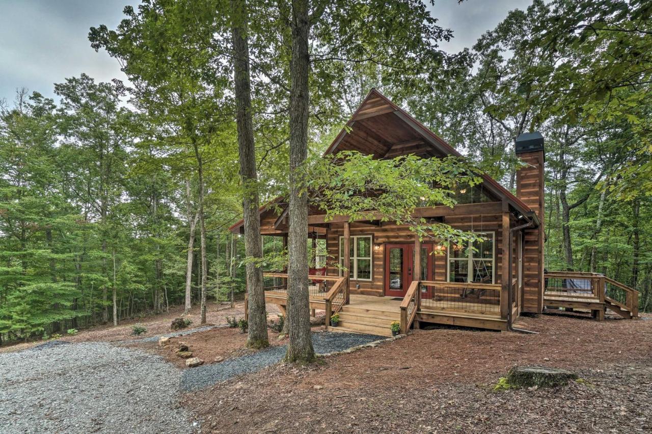 Peaceful Cabin On 3 Private Acres Deck And Fire Pit 블레어스빌 외부 사진
