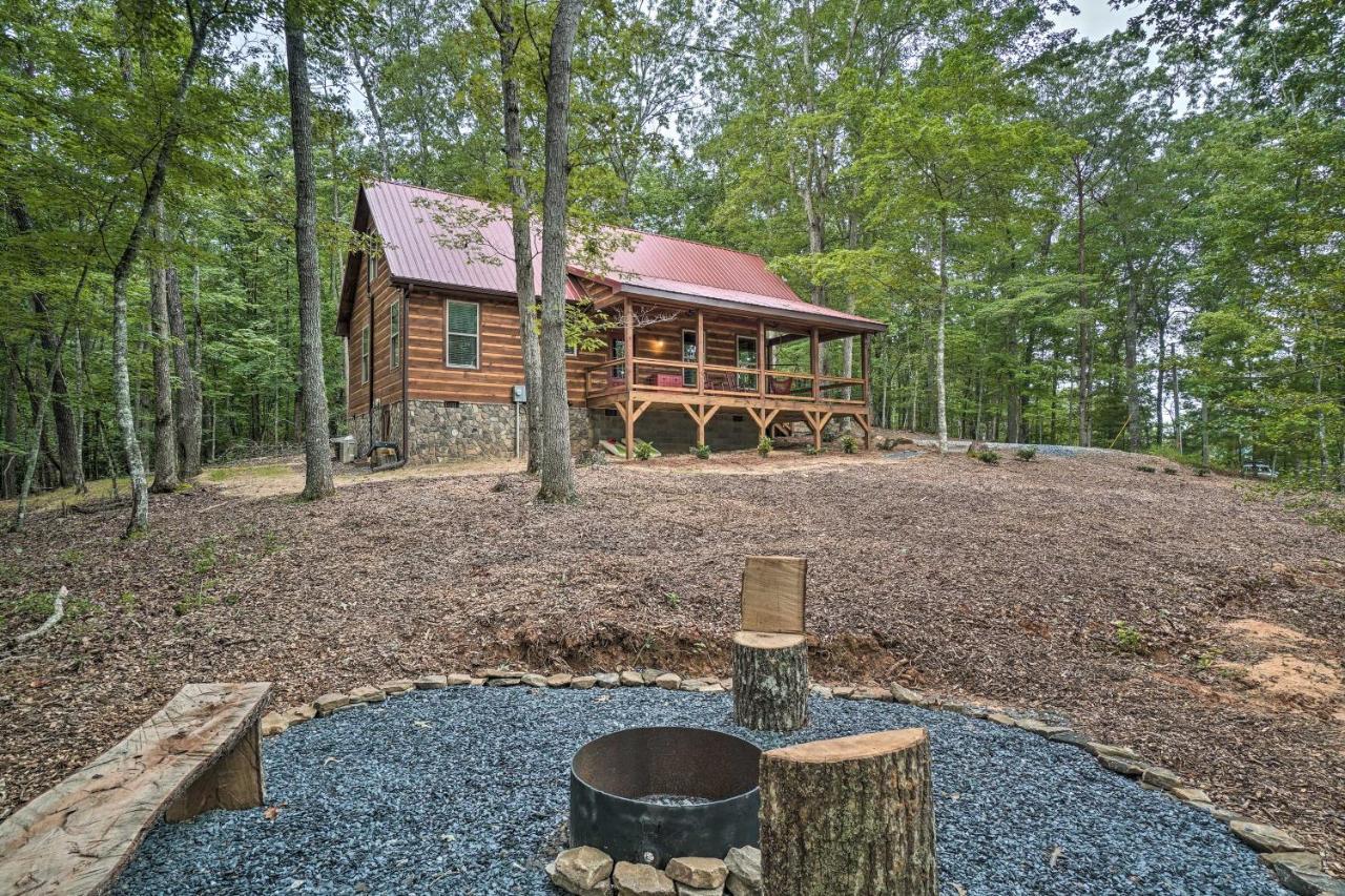 Peaceful Cabin On 3 Private Acres Deck And Fire Pit 블레어스빌 외부 사진